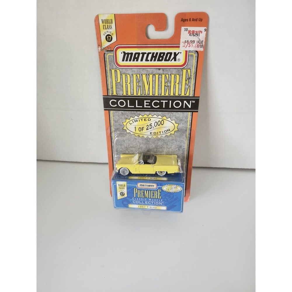 1997 MATCHBOX PREMIERE COLLECTION SERIES 17 1957 T-BIRD, #34321